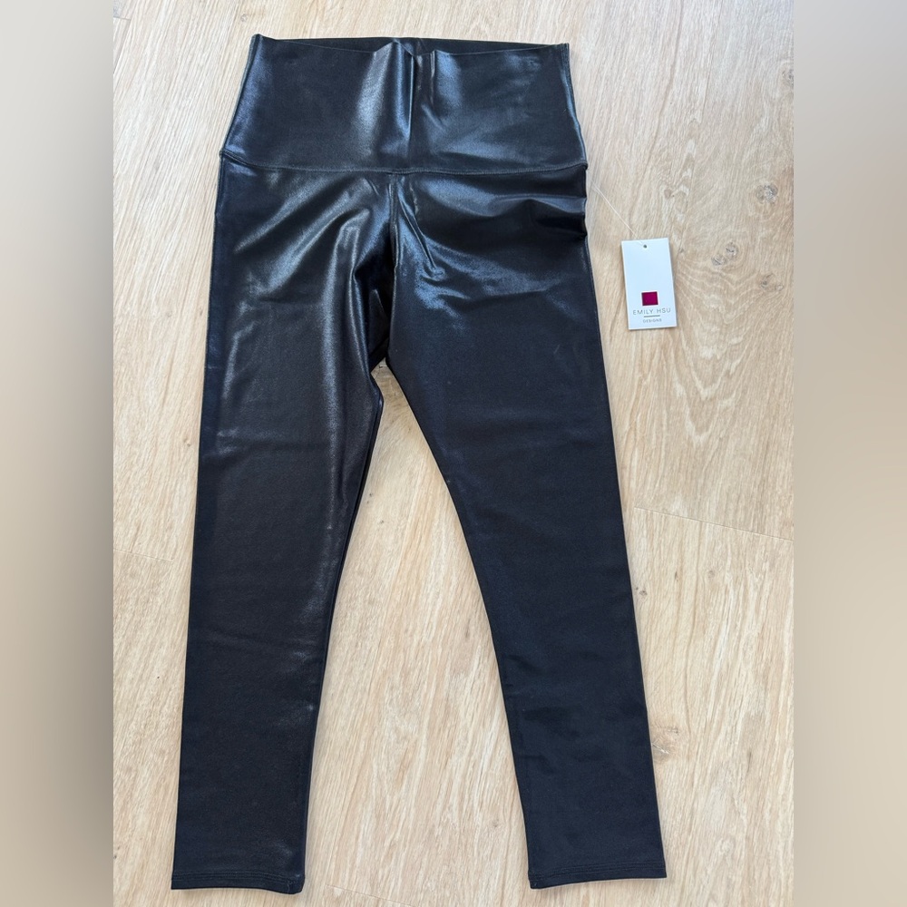 Emily Hsu Designs - XL High Waisted Black Jet Shimmer